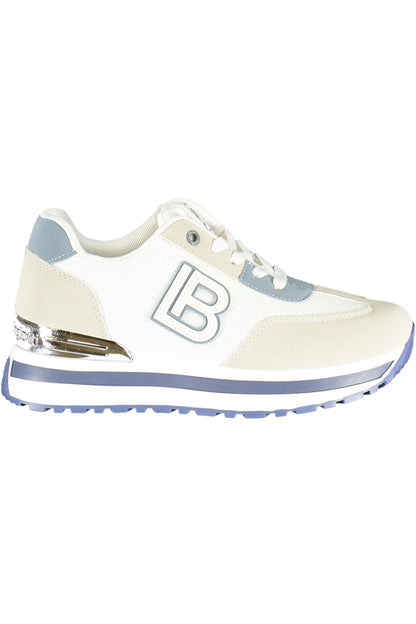 LAURA BIAGIOTTI WOMEN'S WHITE SPORTS SHOES
