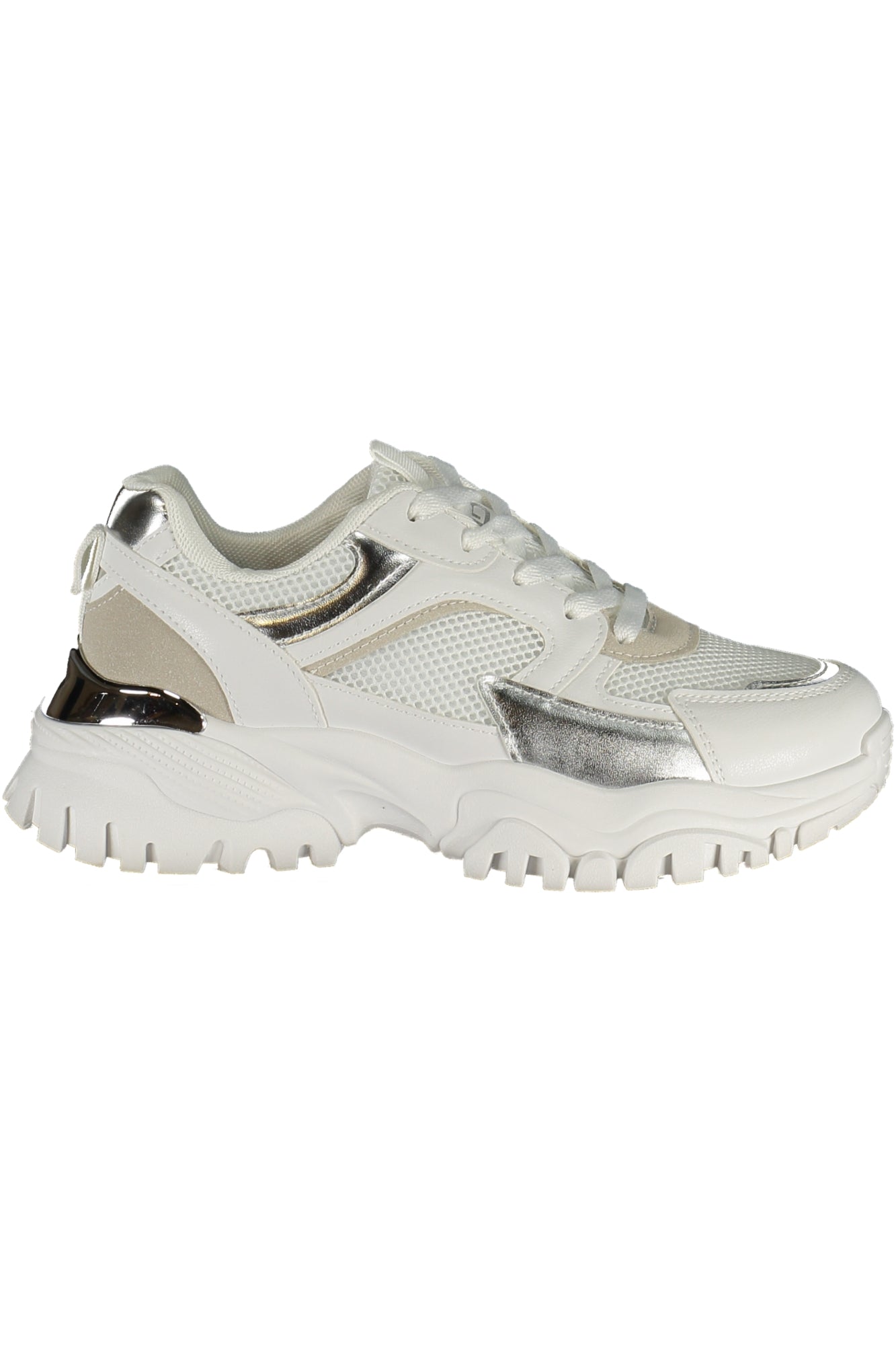 LAURA BIAGIOTTI WOMEN'S WHITE SPORTS SHOES