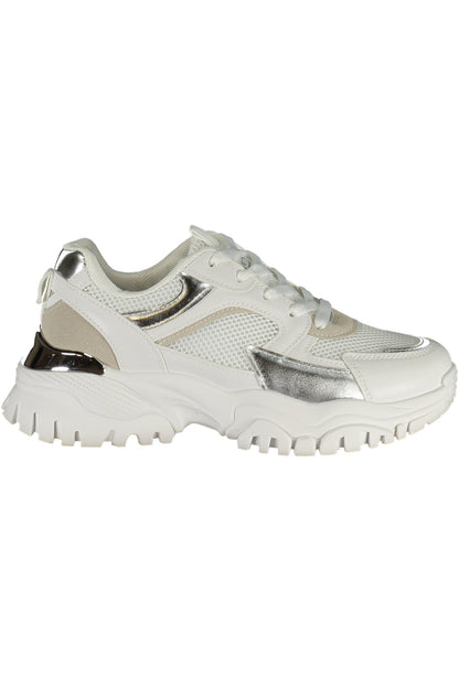 LAURA BIAGIOTTI WOMEN'S WHITE SPORTS SHOES