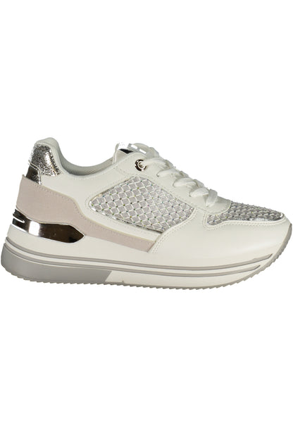 LAURA BIAGIOTTI WOMEN'S WHITE SPORTS SHOES