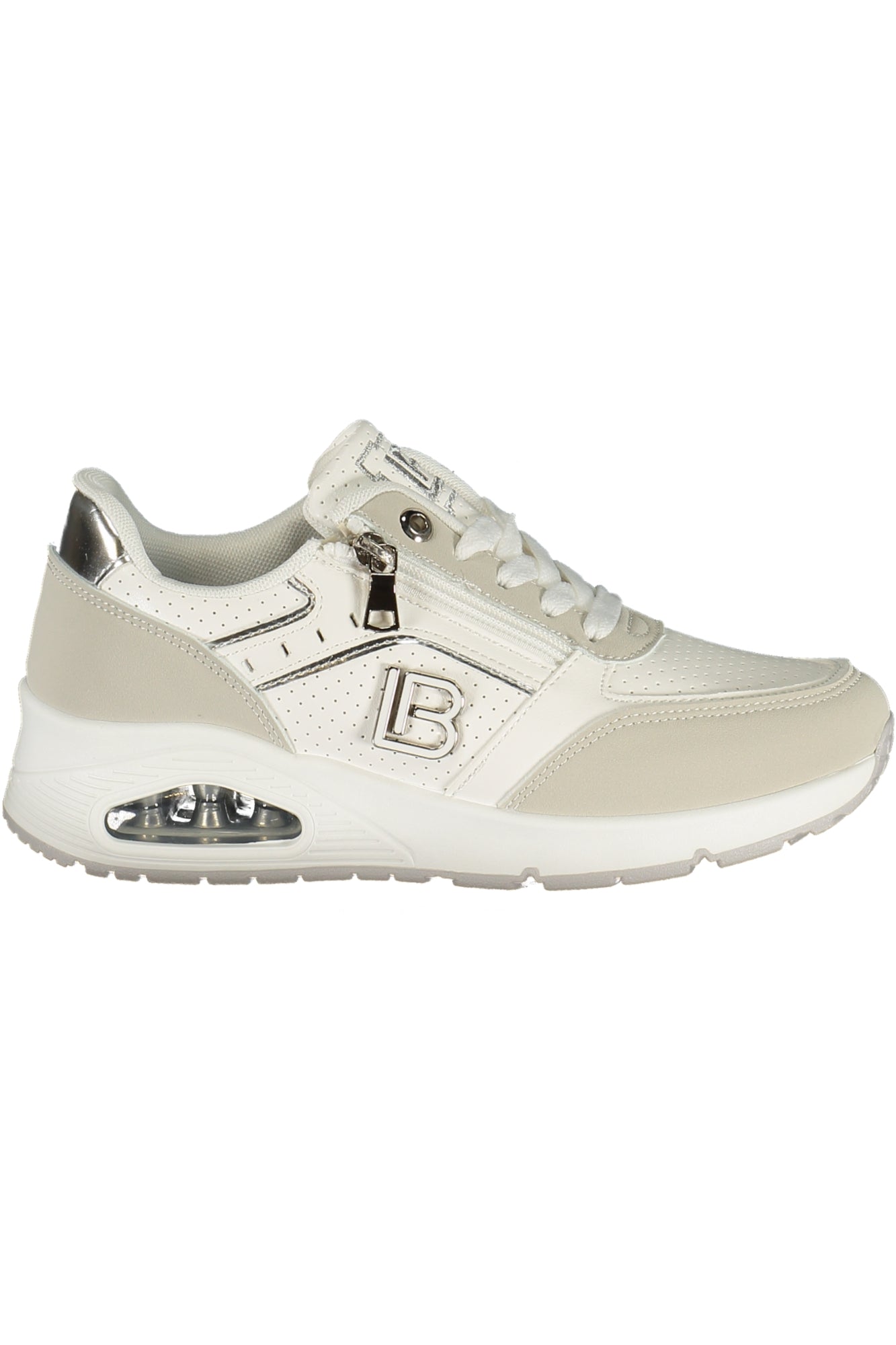 LAURA BIAGIOTTI WOMEN'S WHITE SPORTS SHOES