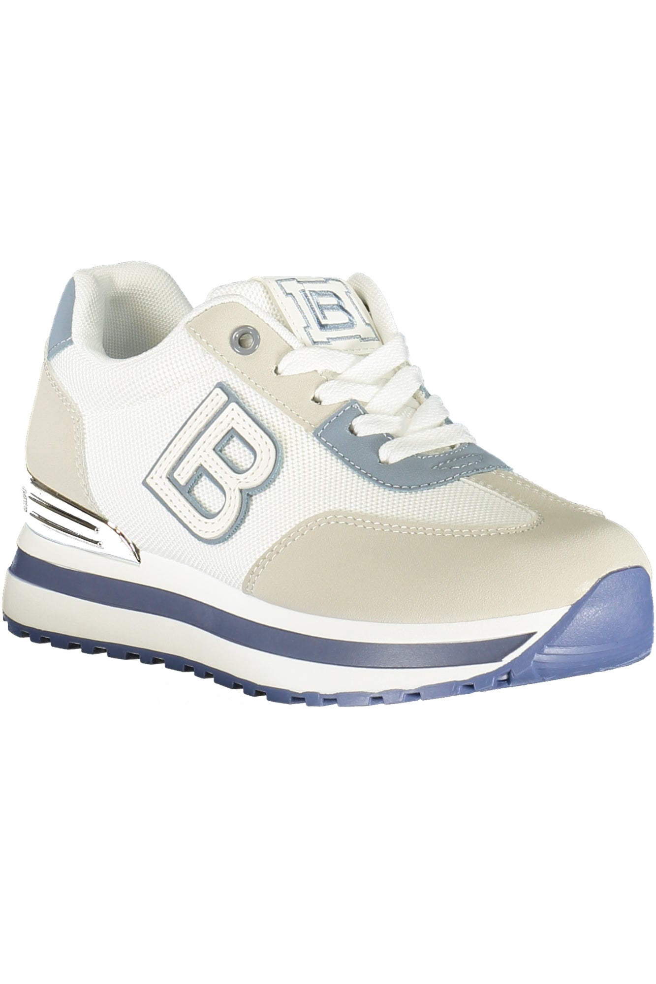 LAURA BIAGIOTTI WOMEN'S WHITE SPORTS SHOES