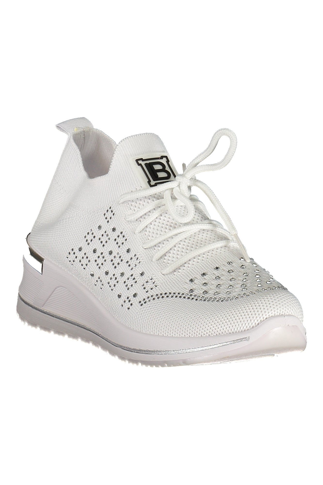 LAURA BIAGIOTTI WOMEN'S WHITE SPORTS SHOES