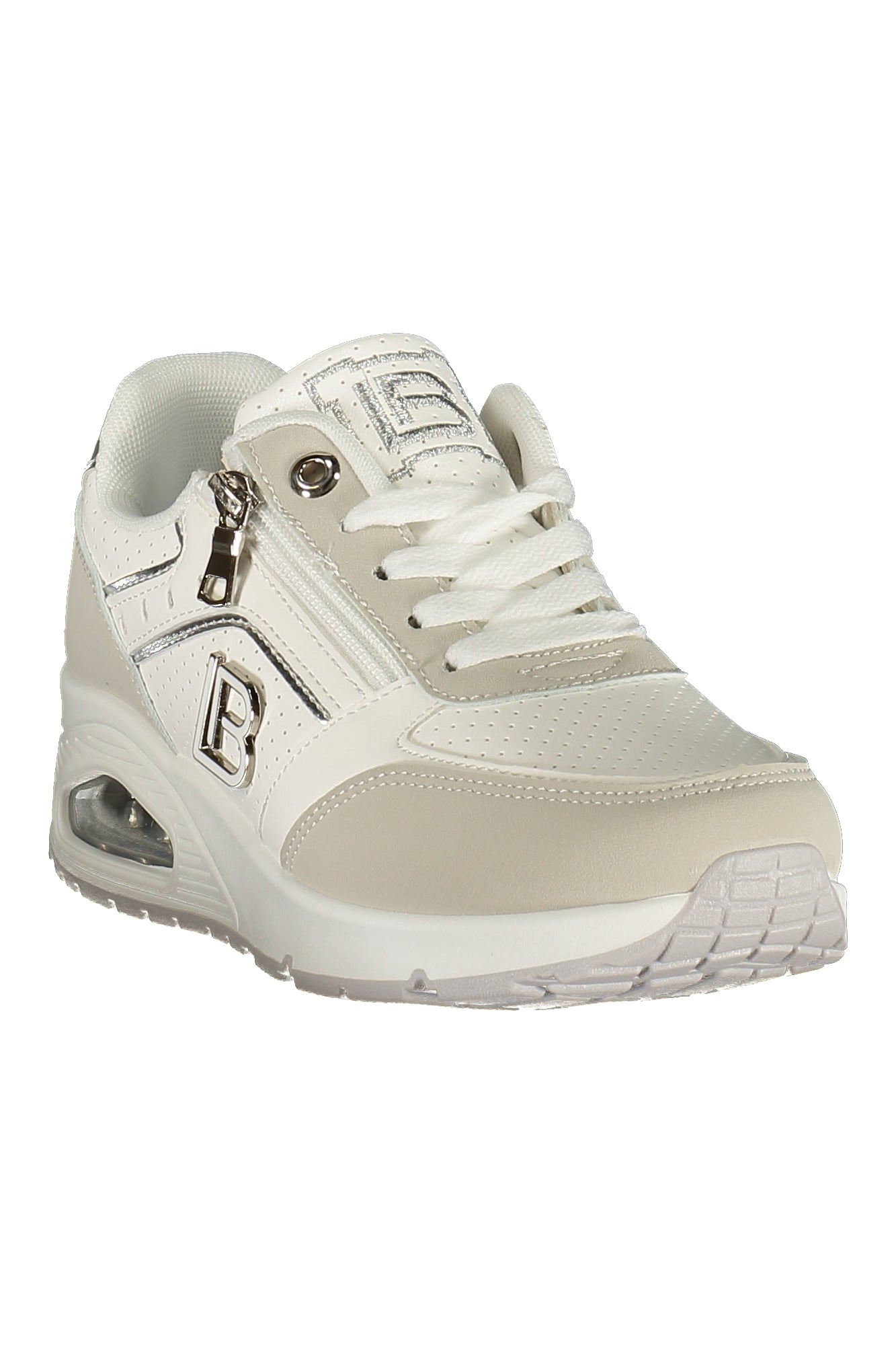 LAURA BIAGIOTTI WOMEN'S WHITE SPORTS SHOES