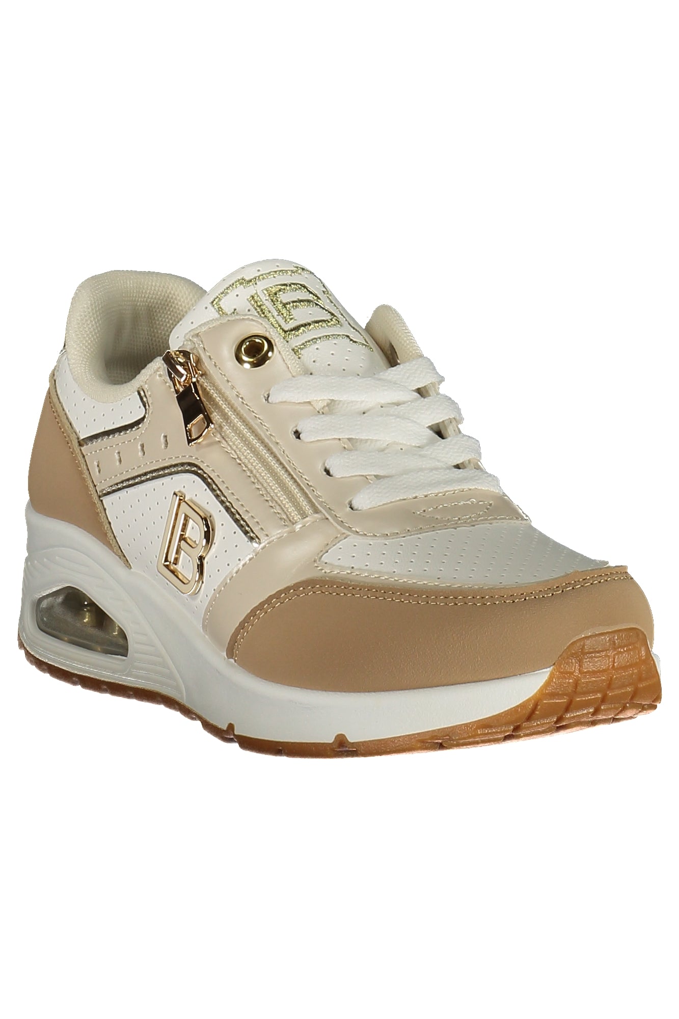 LAURA BIAGIOTTI WOMEN'S WHITE SPORTS SHOES