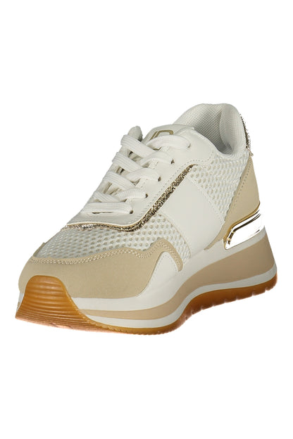 LAURA BIAGIOTTI WOMEN'S WHITE SPORTS SHOES