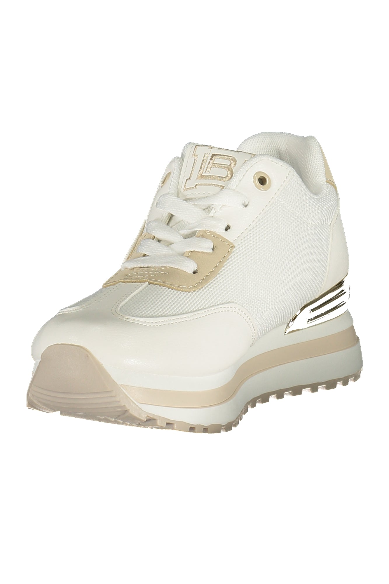 LAURA BIAGIOTTI WOMEN'S WHITE SPORTS SHOES