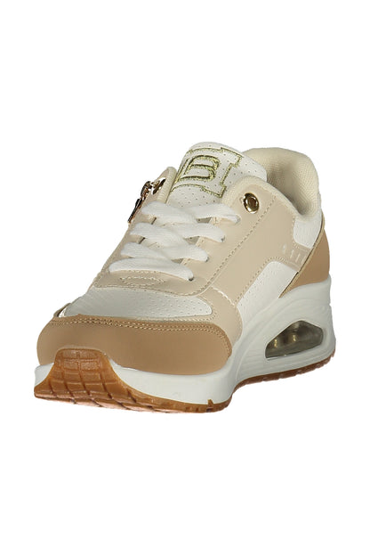 LAURA BIAGIOTTI WOMEN'S WHITE SPORTS SHOES