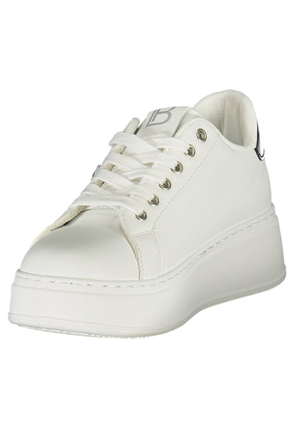 LAURA BIAGIOTTI WOMEN'S WHITE SPORTS SHOES