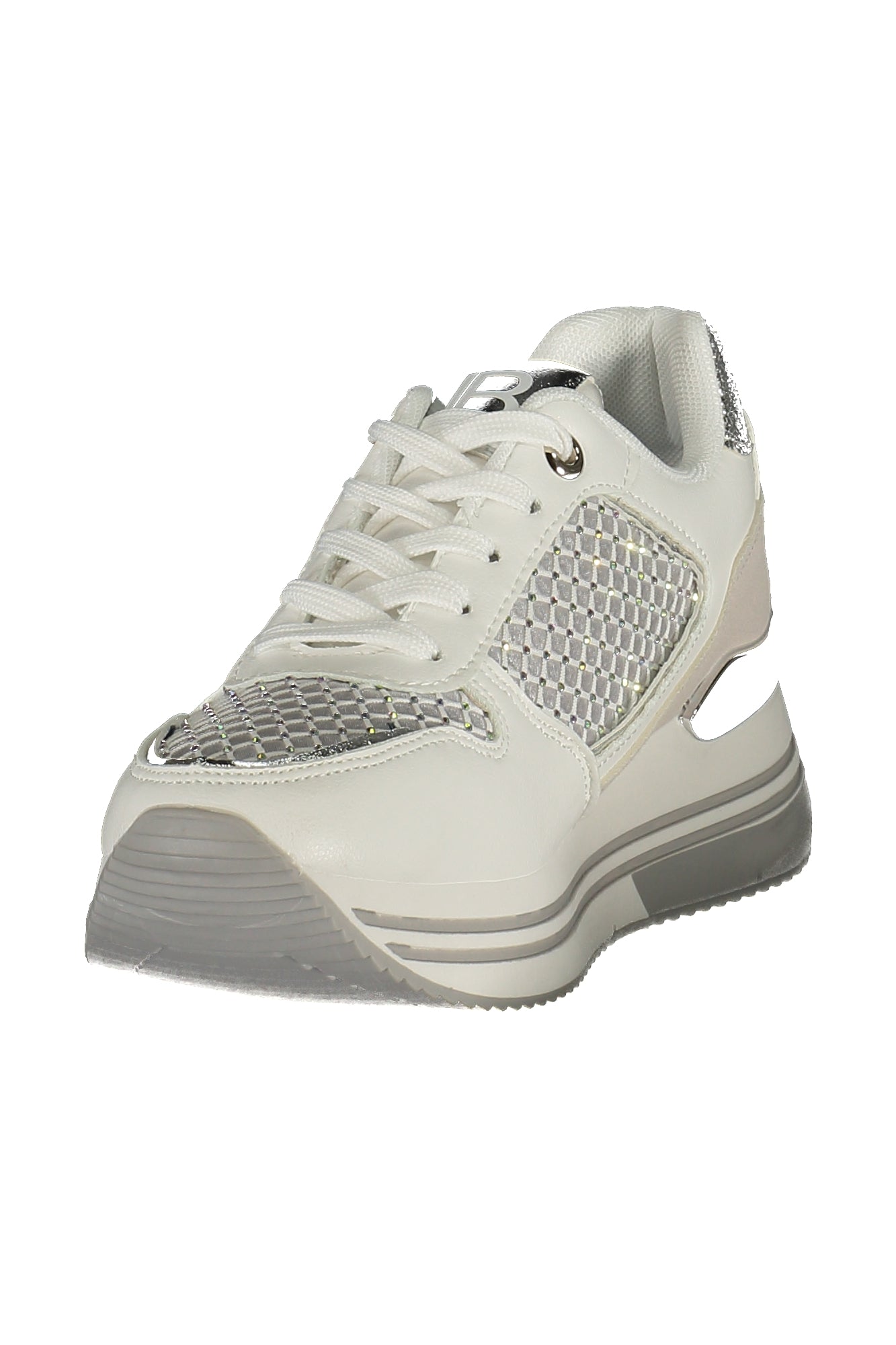 LAURA BIAGIOTTI WOMEN'S WHITE SPORTS SHOES