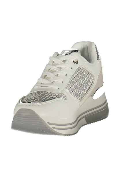 LAURA BIAGIOTTI WOMEN'S WHITE SPORTS SHOES