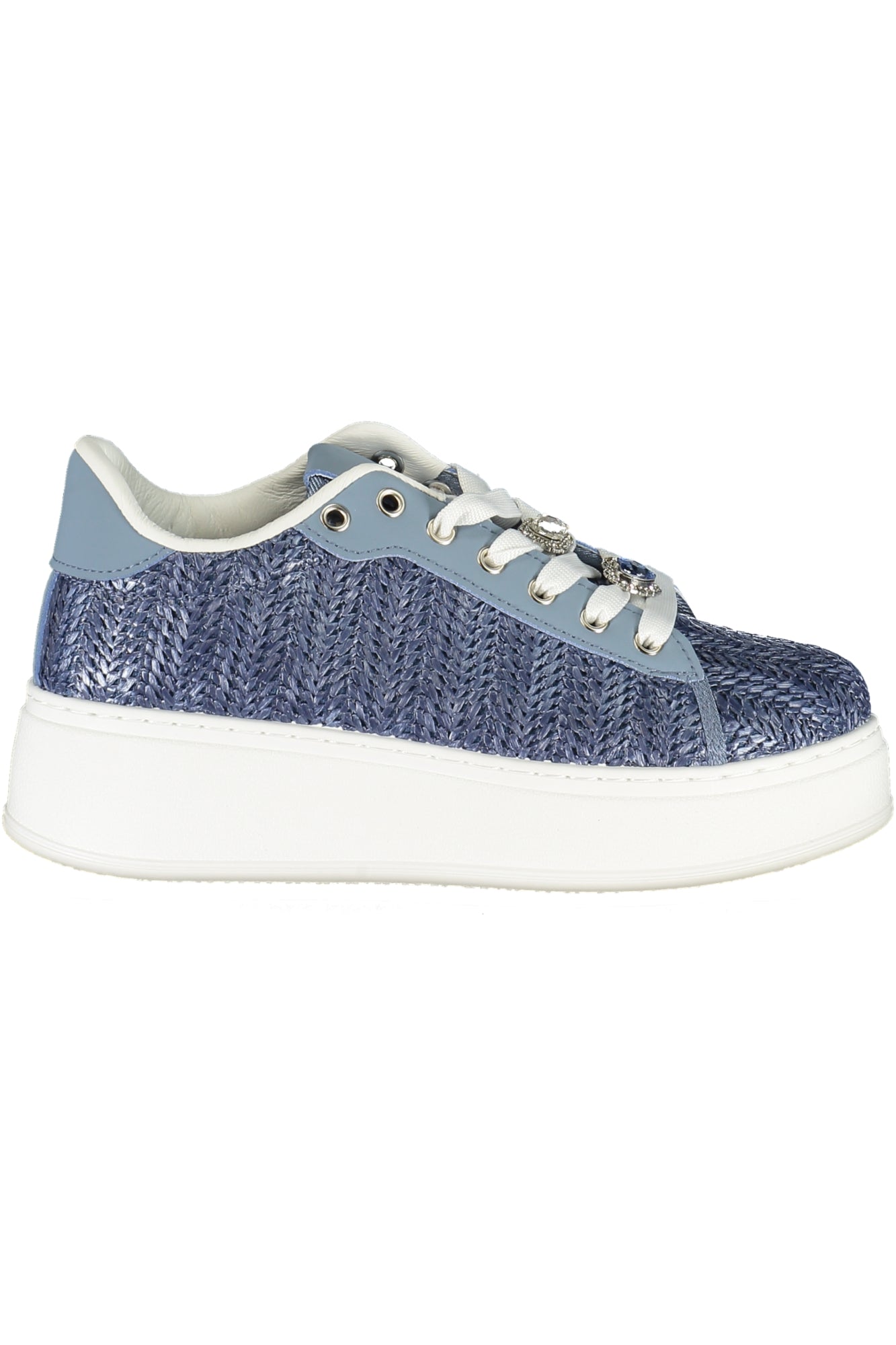 LAURA BIAGIOTTI WOMEN'S BLUE SPORTS SHOES