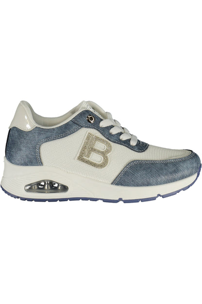 LAURA BIAGIOTTI WOMEN'S BLUE SPORTS SHOES