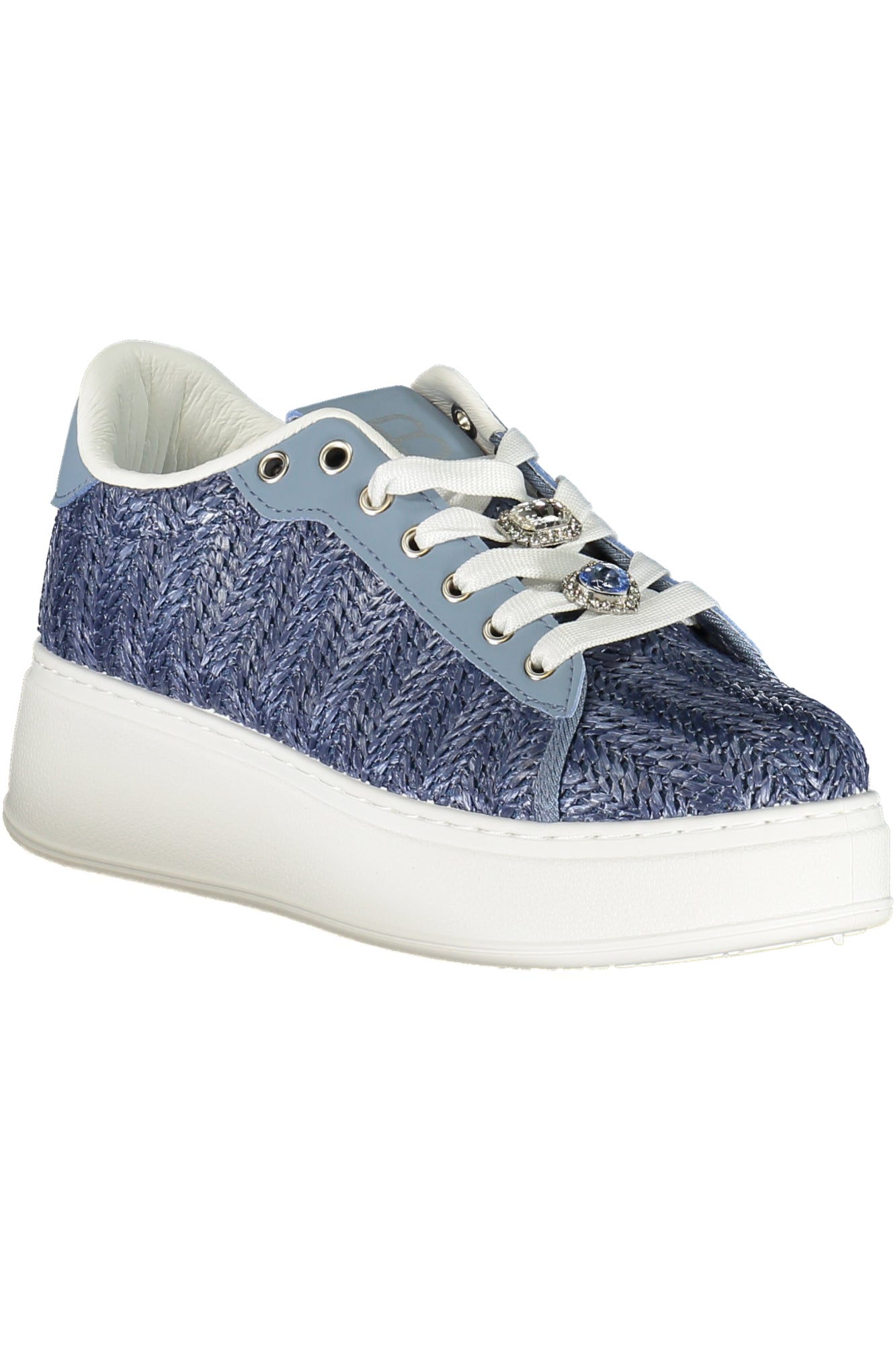 LAURA BIAGIOTTI WOMEN'S BLUE SPORTS SHOES