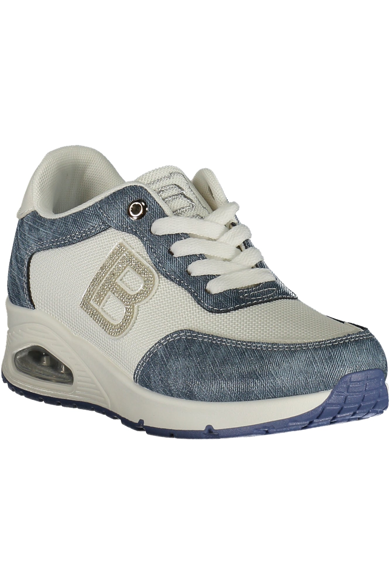 LAURA BIAGIOTTI WOMEN'S BLUE SPORTS SHOES