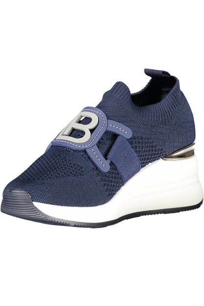 LAURA BIAGIOTTI WOMEN'S BLUE SPORTS SHOES