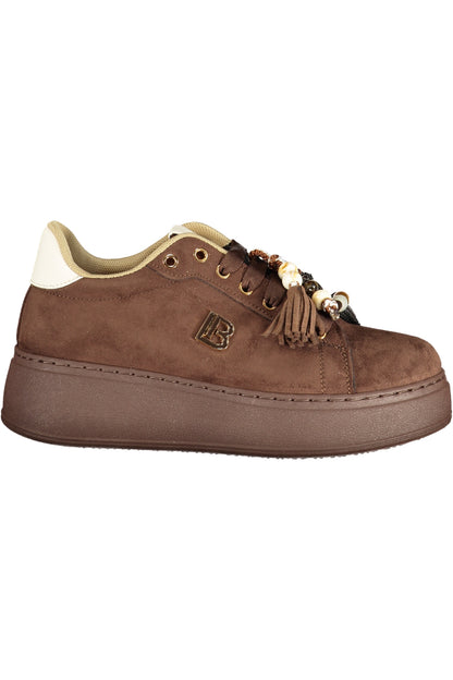 CHAUSSURES DE SPORT MARRON POUR FEMMES LAURA BIAGIOTTI