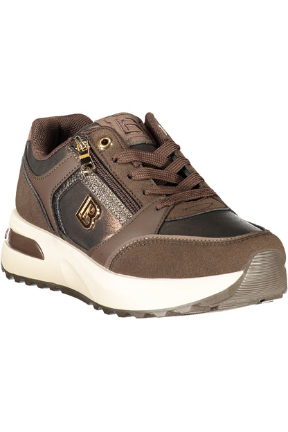 CHAUSSURES DE SPORT MARRON POUR FEMMES LAURA BIAGIOTTI