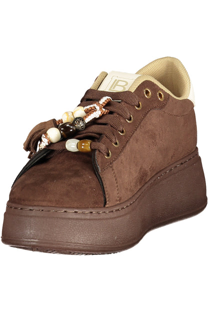 CHAUSSURES DE SPORT MARRON POUR FEMMES LAURA BIAGIOTTI