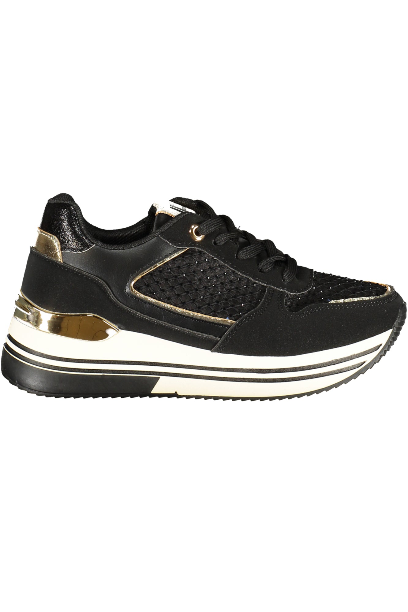 LAURA BIAGIOTTI WOMEN'S BLACK SPORTS SHOES