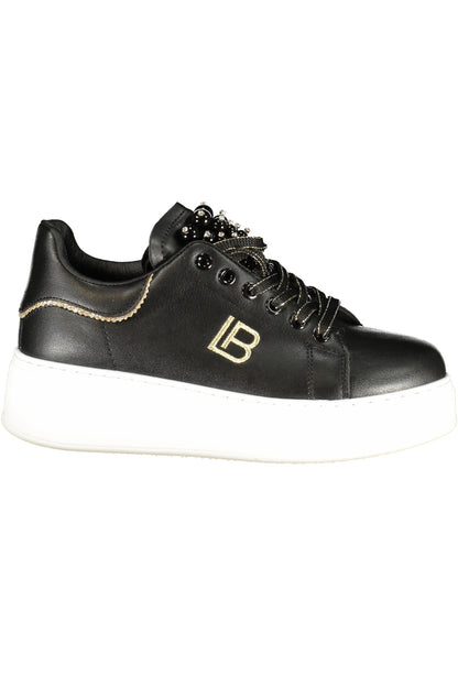 LAURA BIAGIOTTI WOMEN'S BLACK SPORTS SHOES