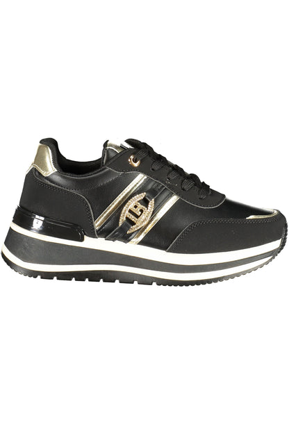 LAURA BIAGIOTTI WOMEN'S BLACK SPORTS SHOES