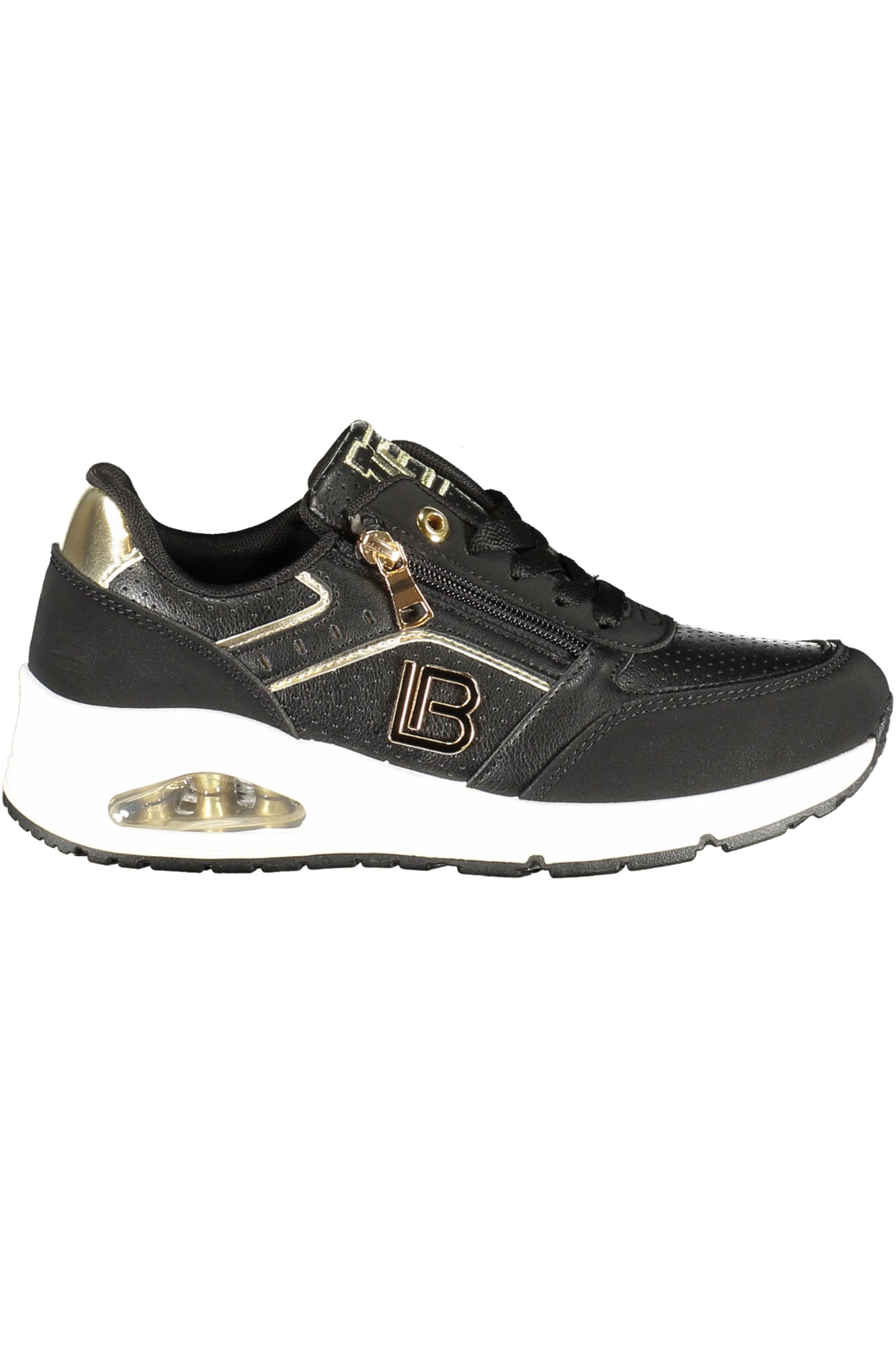 LAURA BIAGIOTTI WOMEN'S BLACK SPORTS SHOES