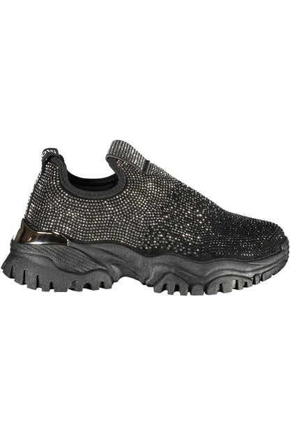 LAURA BIAGIOTTI WOMEN'S BLACK SPORTS SHOES