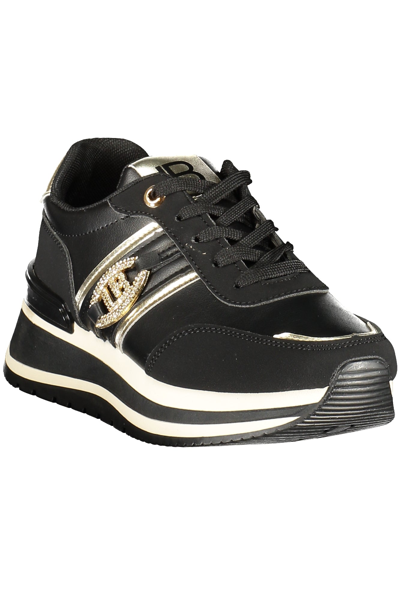 LAURA BIAGIOTTI WOMEN'S BLACK SPORTS SHOES