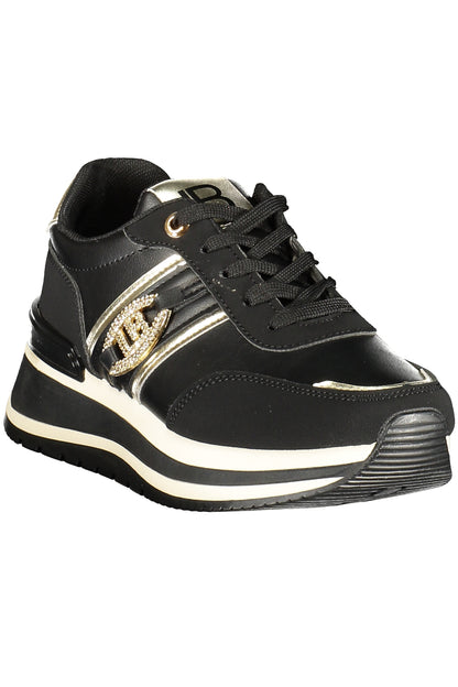 LAURA BIAGIOTTI WOMEN'S BLACK SPORTS SHOES