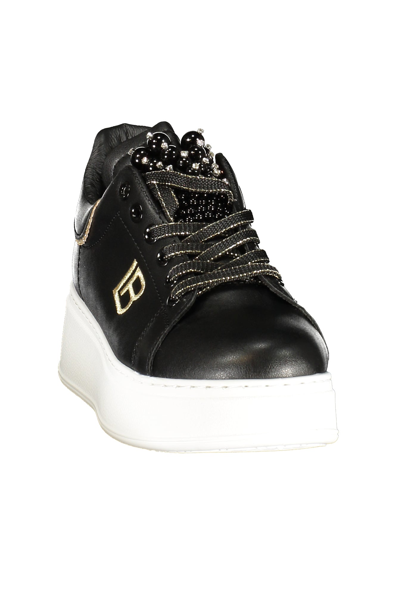 LAURA BIAGIOTTI WOMEN'S BLACK SPORTS SHOES