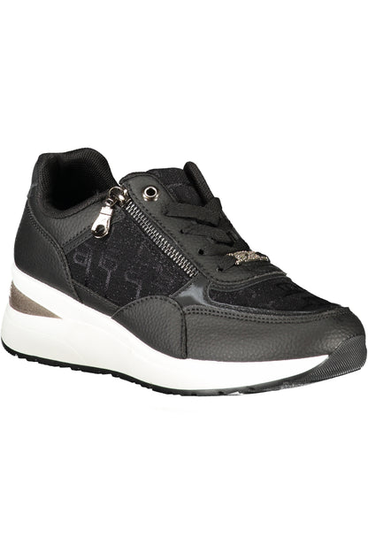 LAURA BIAGIOTTI WOMEN'S BLACK SPORTS SHOES