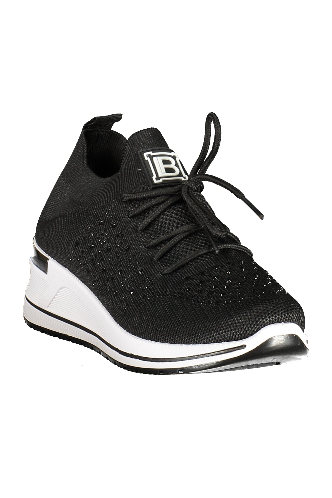LAURA BIAGIOTTI WOMEN'S BLACK SPORTS SHOES