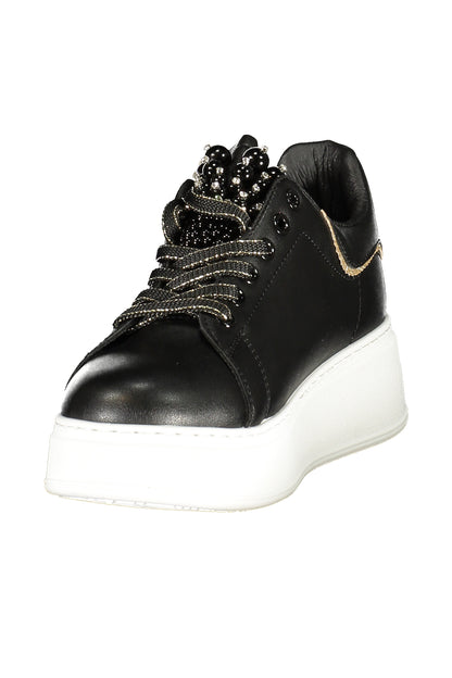 LAURA BIAGIOTTI WOMEN'S BLACK SPORTS SHOES