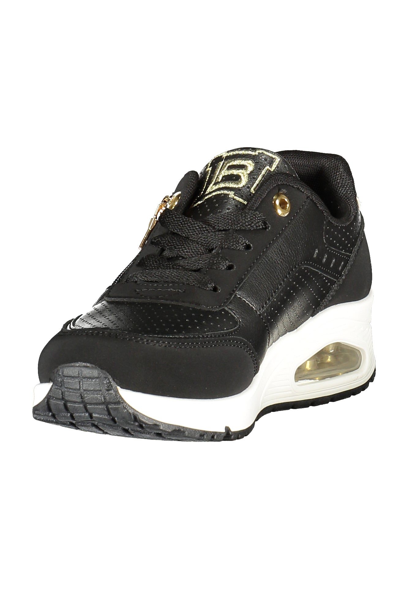 LAURA BIAGIOTTI WOMEN'S BLACK SPORTS SHOES