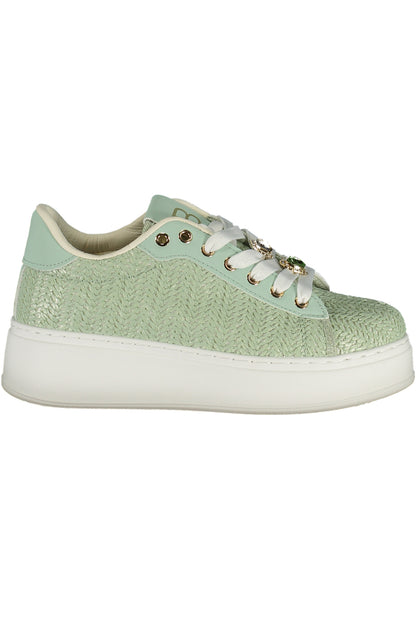 LAURA BIAGIOTTI WOMEN'S GREEN SPORTS SHOES