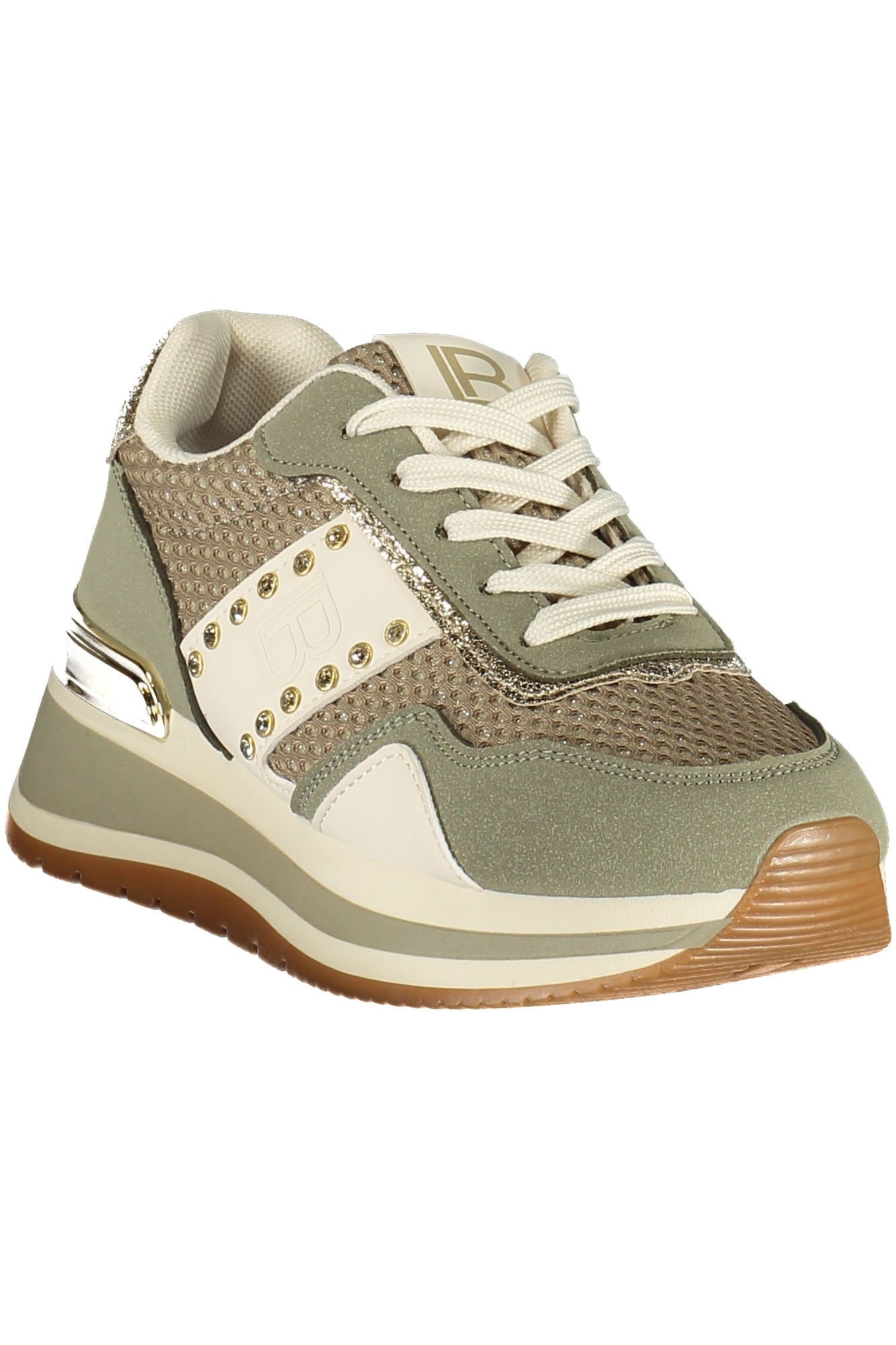 LAURA BIAGIOTTI WOMEN'S GREEN SPORTS SHOES