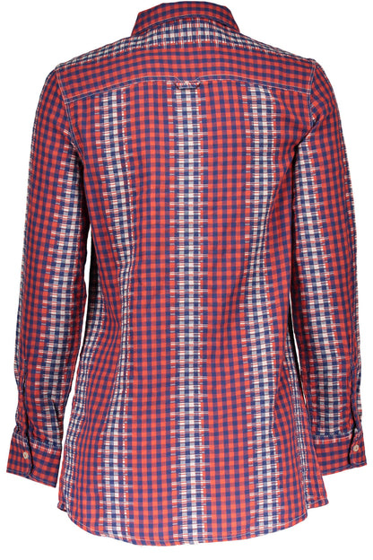 LEE MEN'S RED LONG SLEEVE SHIRT
