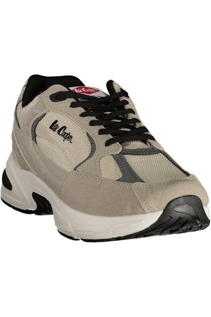 CHAUSSURES DE SPORT BEIGE POUR HOMMES LEE COOPER