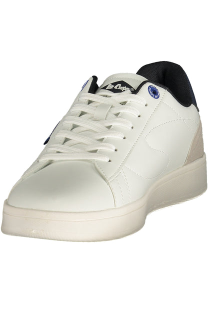 CHAUSSURES DE SPORT BLANCHES POUR HOMMES LEE COOPER