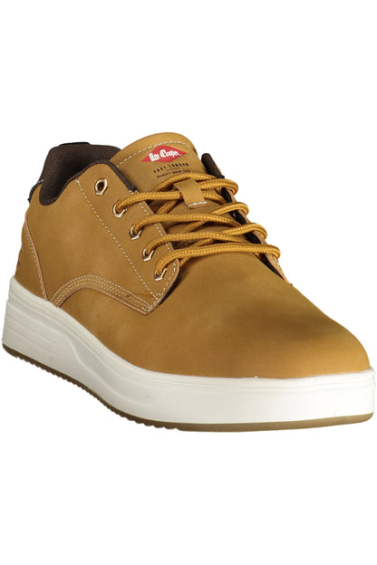 Chaussures de sport jaunes pour hommes Lee Cooper