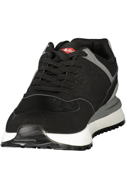 CHAUSSURES DE SPORT NOIRES POUR HOMMES LEE COOPER