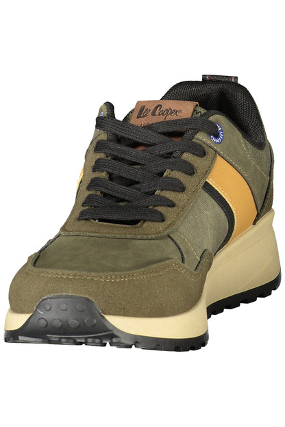 CHAUSSURES DE SPORT VERTES POUR HOMMES LEE COOPER