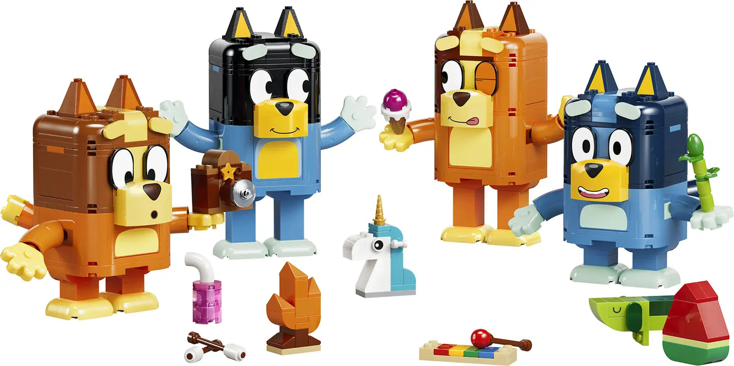 LEGO® Bluey 11217 Bluey a její rodinka z kostek