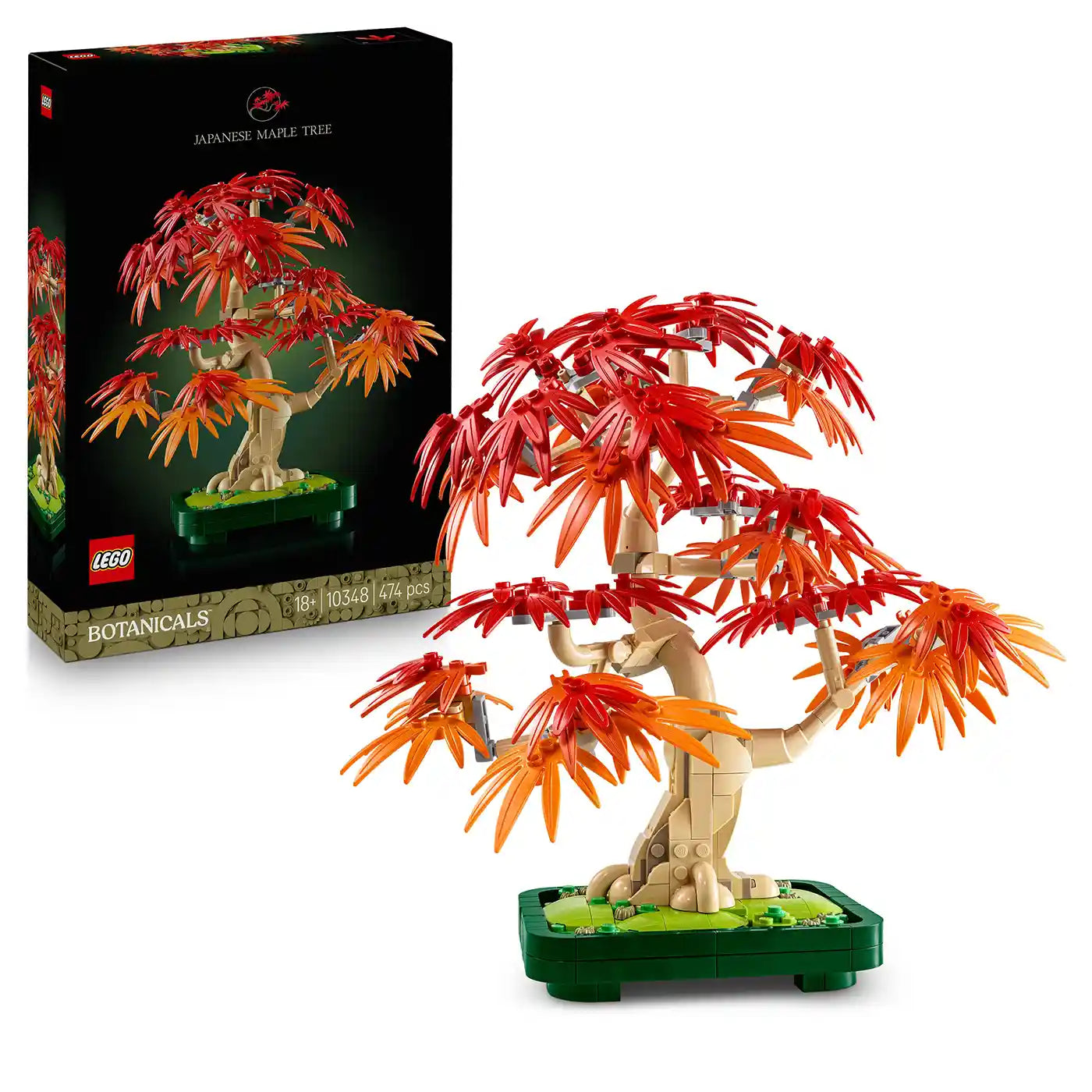 LEGO® Botanicals 10348 Bonsaj – Japonský červený javor