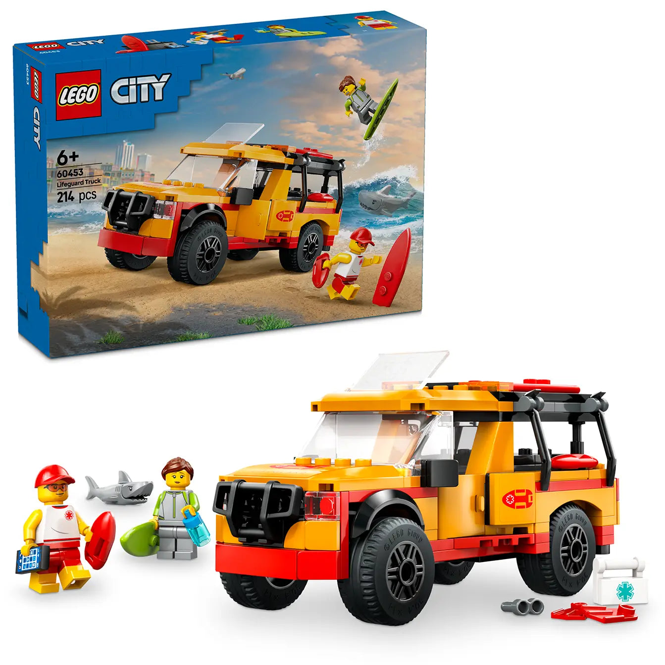 LEGO® City 60453 Lifeguard Beach Rescue Truck
