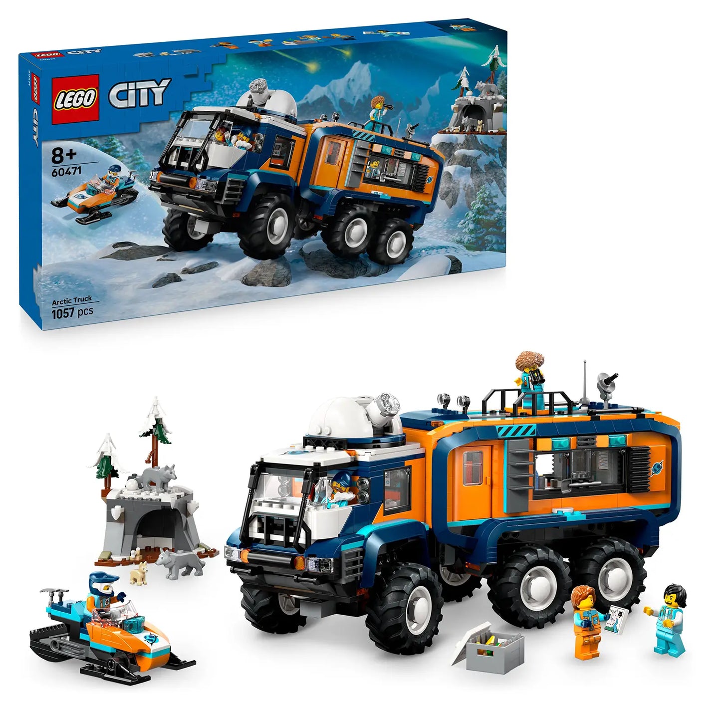 LEGO® City 60471 Nákladní auto s laboratoří pro průzkumníky Arktidy