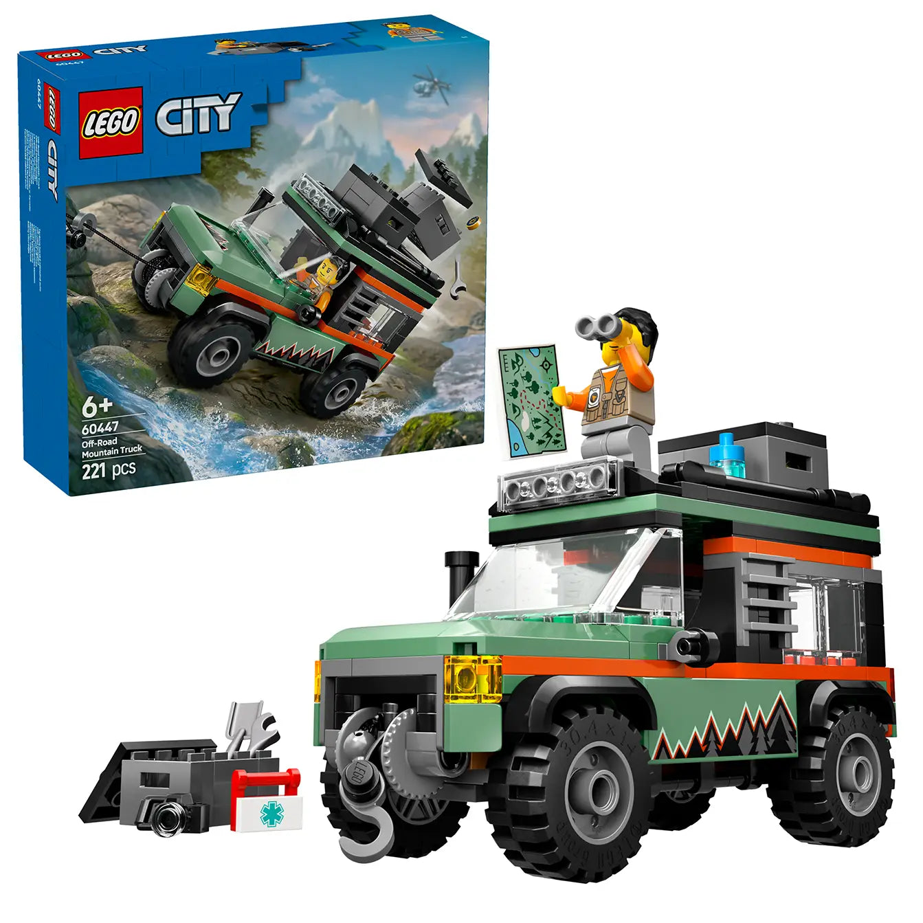 LEGO® City 60447 Camion tout-terrain 4x4 de montagne