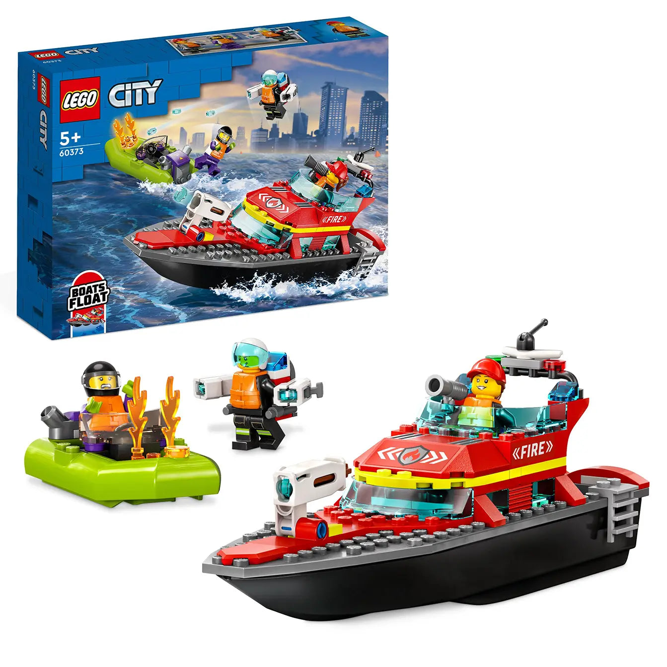 LEGO® City 60373 Fire Rescue Boat