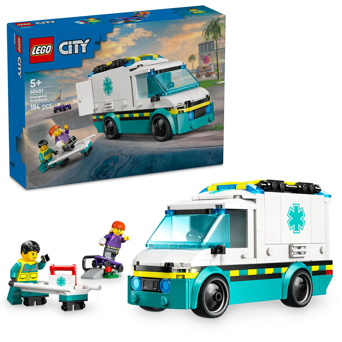 LEGO® City 60451 Emergency Ambulance